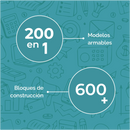 Robotix | Comando Elite | 200 en 1 | Makerzoid | + 6 años