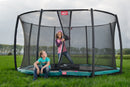 Champion BERG Inground | Cama Elástica Circular Pro con Red Deluxe | 430 cm 14 pies | Rebote Perfecto + Seguridad Total