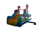 Carrera Obstaculo | Trópico | Juego Inflable | Renner | 7.5 x 2.4 mts