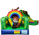 Carrera Obstaculo | Selva mágica  | Juego Inflable | Renner | 7.5 x 2.4 mts