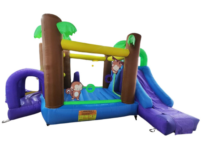 Multipropósito Monkey  | Inflable | Renner | 2 a 7 años | 480x400x240 cm