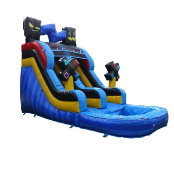 Tobogán Acuático Gamers | Juego Inflable | National I 6.0x2.7x4.2 mts