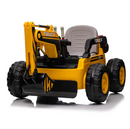 Retroexcavadora | Eléctrico | 12V | Control Remoto |  3 a 7 años | 127x82x75 cm