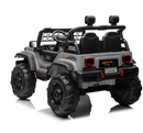 Jeep Gris Premium | Eléctrico | 2x45W | Control Remoto | 3 a 8 años | Goma EVA | 130x92x92 cm