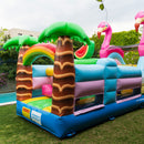 Carrera Obstaculo | Trópico | Juego Inflable | Renner | 7.5 x 2.4 mts