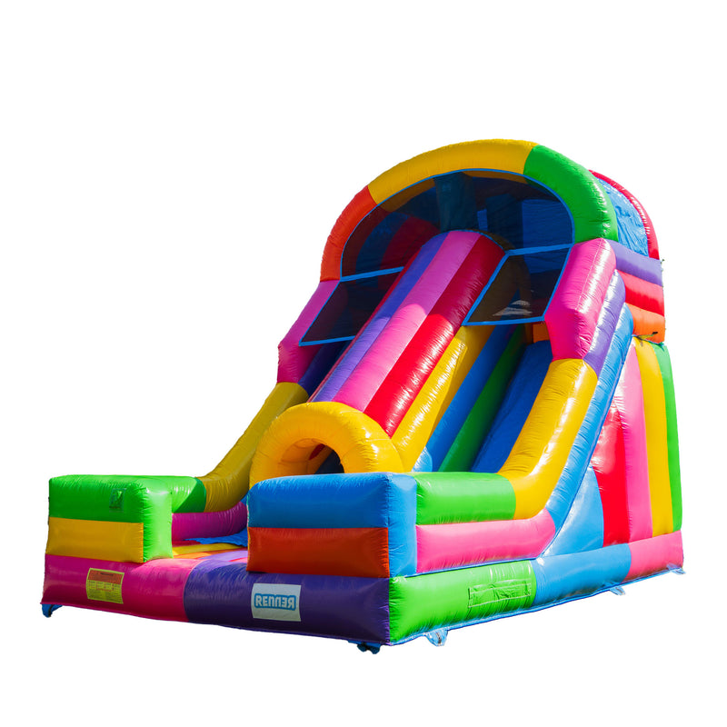 Tobogán Royal Tunel | Juego Inflable | Renner | 6x4 mts