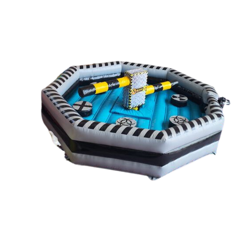 Shot Down | Reloj demoledor Inflable  | Renner | 6x6 mts