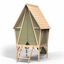 Yuki 300 | Casita de Madera y Tela | Exit Toys | 3 a 10 años | 226x219x124 cm