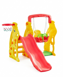 Resbalín con Columpio Infantil 2 en 1 I Yellow I Centro de juegos I 1 a 5 años