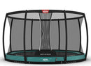 Champion BERG Inground | Cama Elástica Circular Pro con Red Deluxe | 430 cm 14 pies | Rebote Perfecto + Seguridad Total