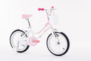 Bicicleta Infantil | Malulu | Rali | Aro 16 | Blanca | 105 a 120 cm | 4 a 6 años