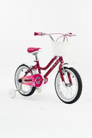 Bicicleta Infantil | Malulu | Rali | Aro 16 | Purpura | 105 a 120 cm | 4 a 6 años
