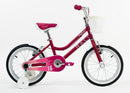 Bicicleta Infantil | Malulu | Rali | Aro 16 | Purpura | 105 a 120 cm | 4 a 6 años