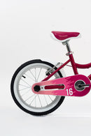 Bicicleta Infantil | Malulu | Rali | Aro 16 | Purpura | 105 a 120 cm | 4 a 6 años