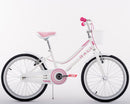 Bicicleta Infantil | BMX Malulu | Rali | Aro 20 | Blanco | 115 a 135 cm | 6 a 9 años