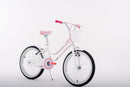 Bicicleta Infantil | BMX Malulu | Rali | Aro 20 | Blanco | 115 a 135 cm | 6 a 9 años