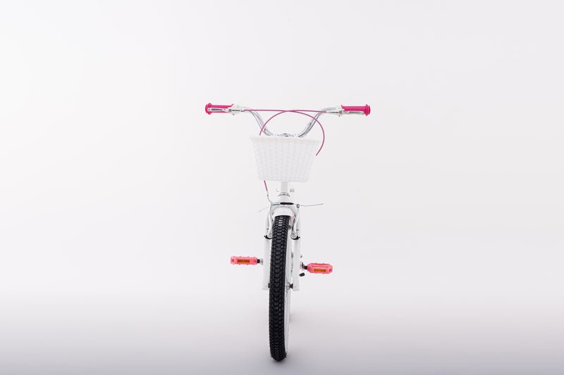 Bicicleta Infantil | BMX Malulu | Rali | Aro 20 | Blanco | 115 a 135 cm | 6 a 9 años