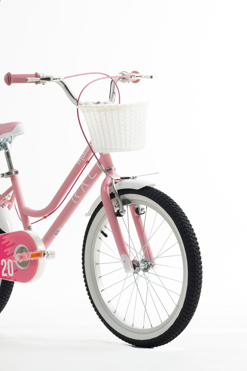 Bicicleta Infantil | BMX Malulu | Rali | Aro 20 | Rosa | 115 a 135 cm | 6 a 9 años