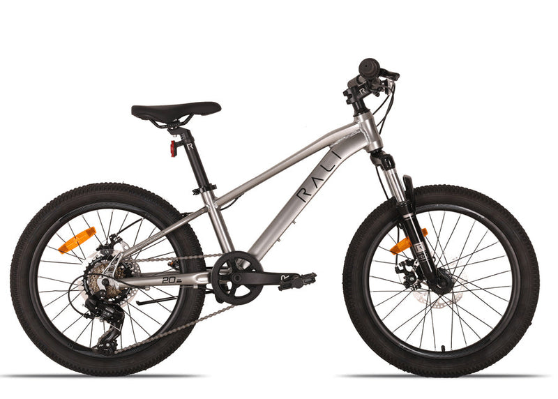 Bicicleta Infantil | MTB PRO 0 | Rali | Aro 20 | Plata | 115 a 135 cm | 6 a 9 años
