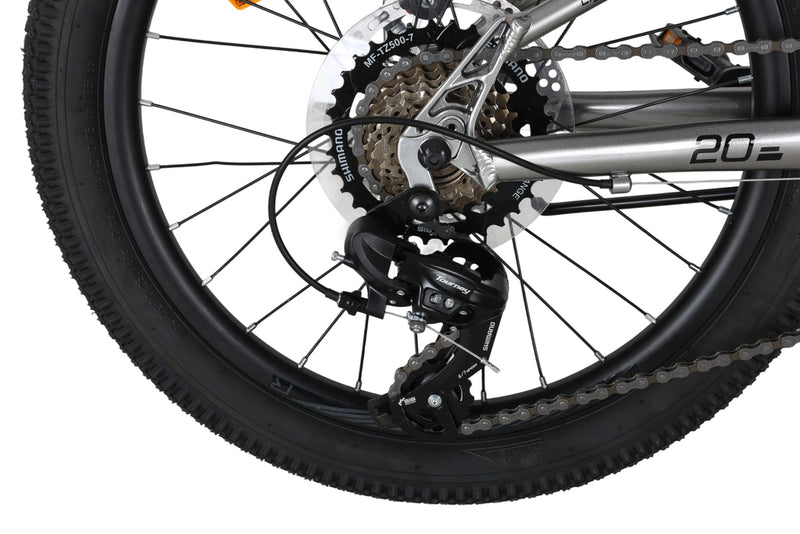 Bicicleta Infantil | MTB PRO 0 | Rali | Aro 20 | Plata | 115 a 135 cm | 6 a 9 años