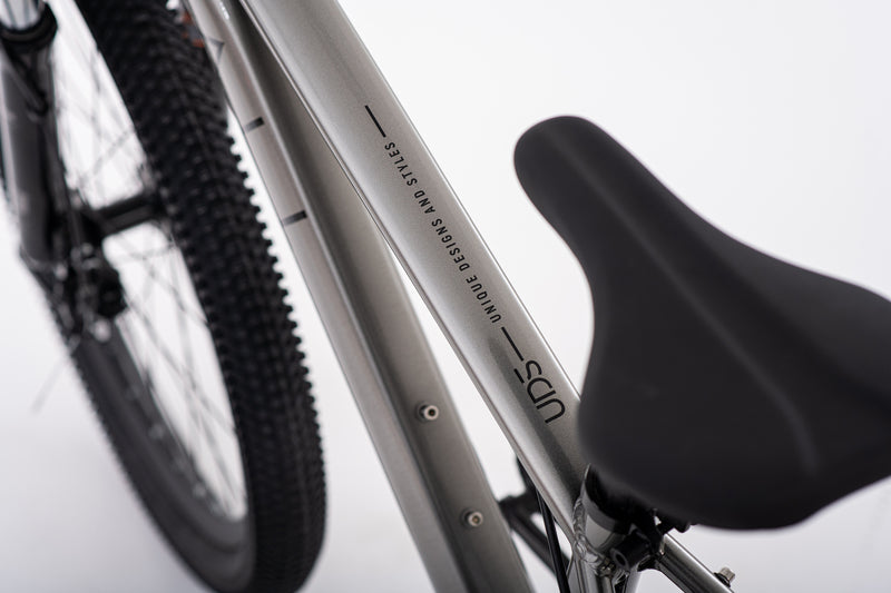 Bicicleta Infantil | MTB PRO 0 | Rali | Aro 24 | Plata | 135 a 155 cm | 9 a 12 años