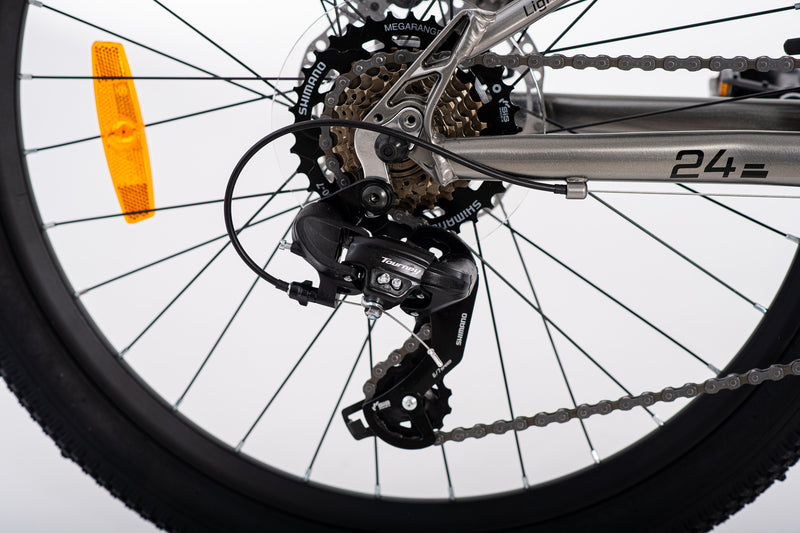 Bicicleta Infantil | MTB PRO 0 | Rali | Aro 24 | Plata | 135 a 155 cm | 9 a 12 años