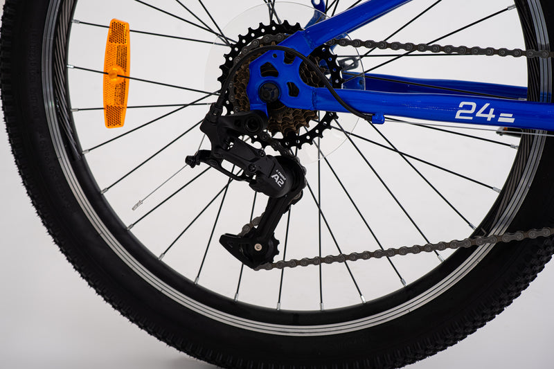 Bicicleta Infantil | MTB PRO 1 | Rali | Aro 24 | Azul | 135 a 155 cm | 9 a 12 años