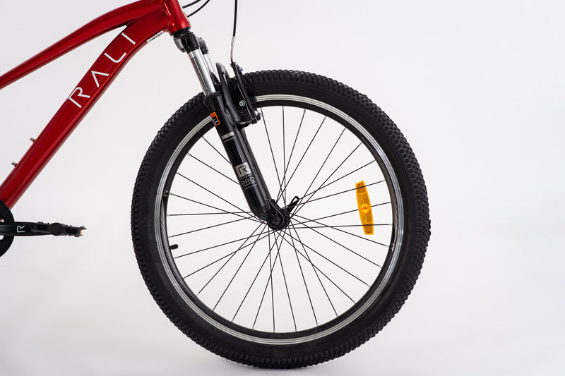 Bicicleta Infantil | MTB PRO 1 | Rali | Aro 24 | Rojo | 135 a 155 cm | 9 a 12 años