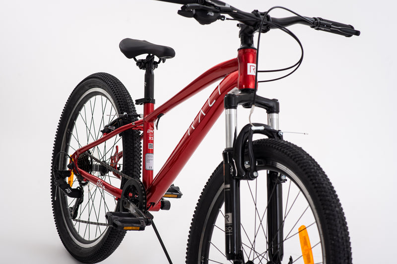 Bicicleta Infantil | MTB PRO 1 | Rali | Aro 24 | Rojo | 135 a 155 cm | 9 a 12 años