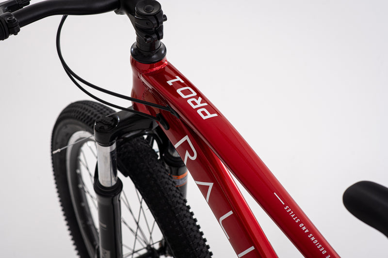 Bicicleta Infantil | MTB PRO 1 | Rali | Aro 24 | Rojo | 135 a 155 cm | 9 a 12 años
