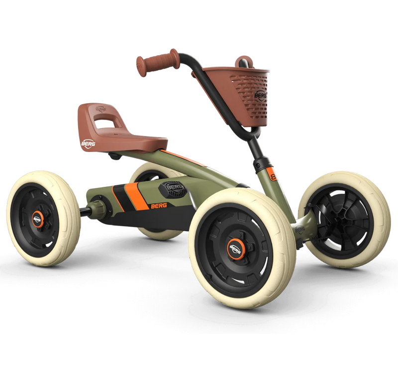 Buzzy Retro Verde | Go Kart a pedal | BERG | 2 a 5 años