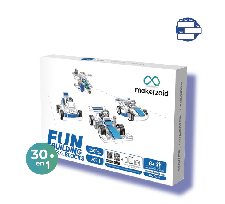 Bloques Creativos | 30 en 1 | Makerzoid | + 6 años