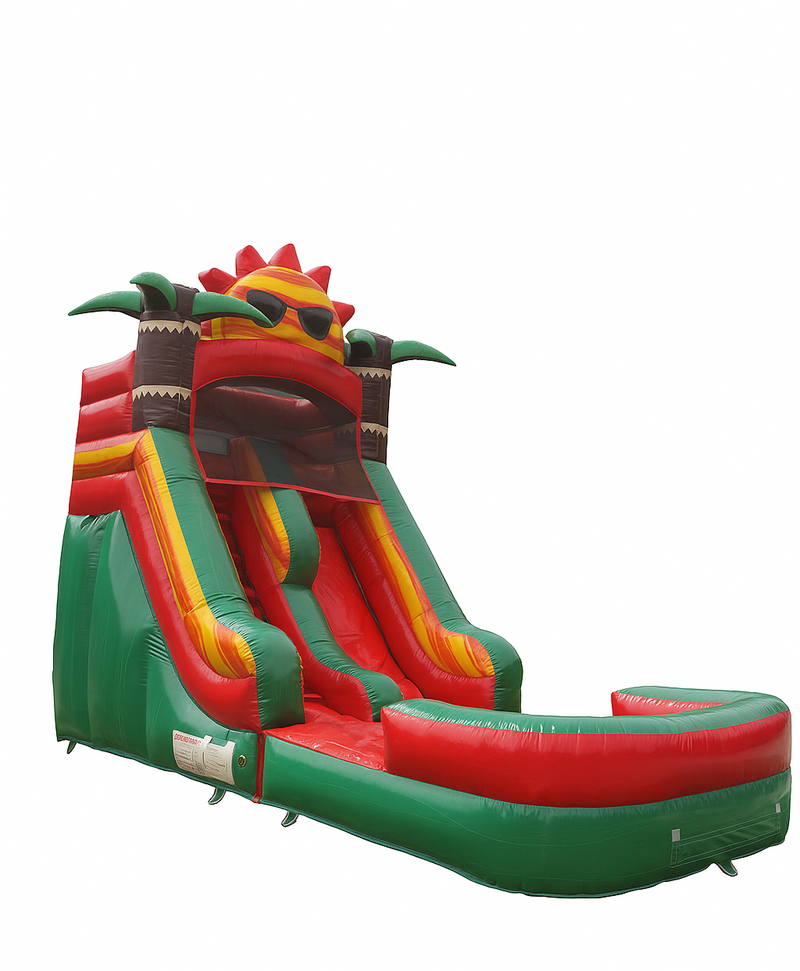 Tobogán Acuático Sol | Juego Inflable | National I 6.5x2.6x4.5 mts