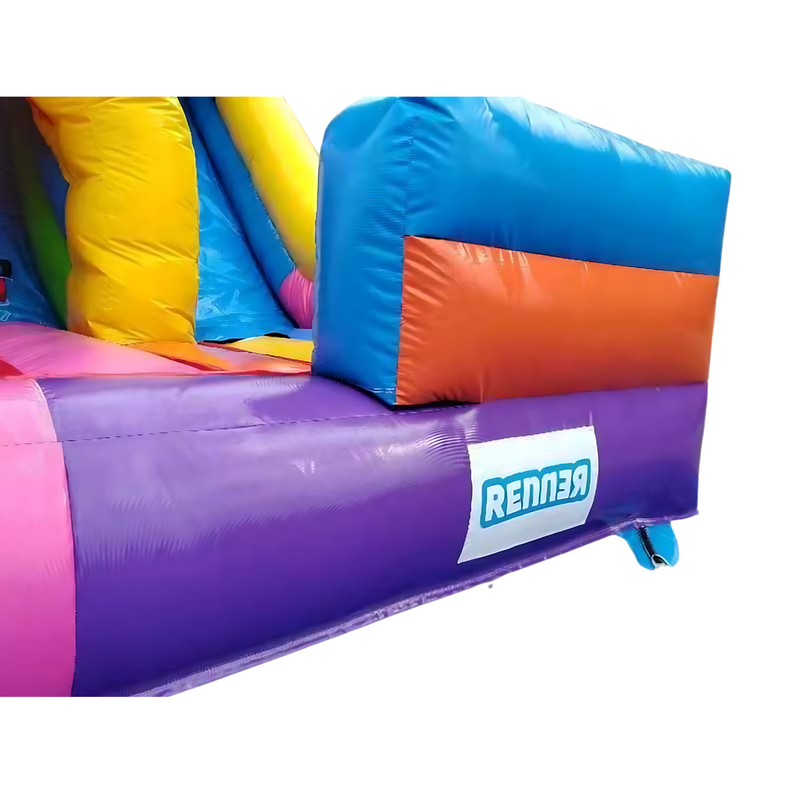 Tobogán Royal Tunel | Juego Inflable | Renner | 6x4 mts