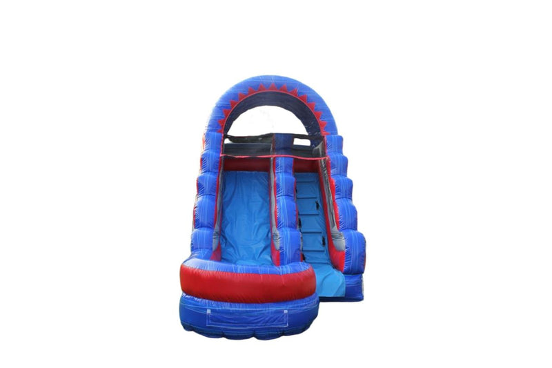 Tobogán Acuático Blue | Juego Inflable | National I 6.0x3.0x4.8 mts