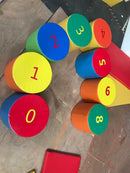 Cilindros Numéricos Infantiles  I Set Soft l I Renner