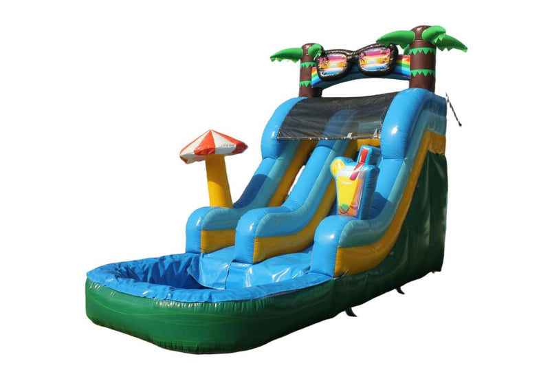Tobogán Acuático Summer | Juego Inflable | National I 6.0x2.7x4.2 mts
