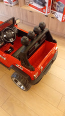 Jeep XL Premium | Auto de Exhibición | 2x12V | Control Remoto | Asiento Cuero | 3 a 9 años | 130x85x85 cm