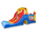 Tobogán Doble XL | Inflable | HappyBounce - Avyna | 2 a 7 años | 620x240x297 cm