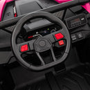 Buggy Rosado | 24V | Sello SEC | Control Remoto | Goma EVA | 3 a 10 años | 117x72x67 cm