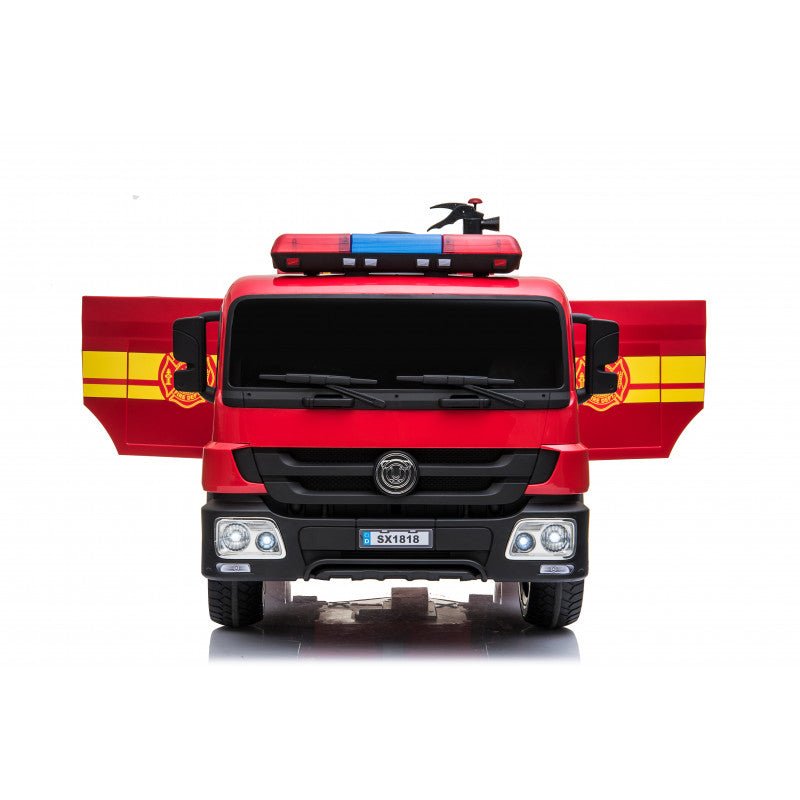 Camión de Bomberos | Eléctrico | 12V | Control Remoto | 1 a 7 años | 122x51x60 cm - Jugueteria Renner