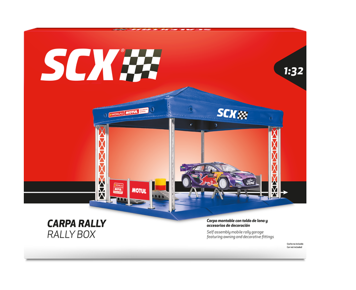 Carpa Rally | Original y Advance | Accesorio | Pista Eléctrica | Scalextric | Escala 1:32