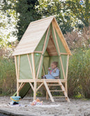 Yuki 300 | Casita de Madera y Tela | Exit Toys | 3 a 10 años | 226x219x124 cm