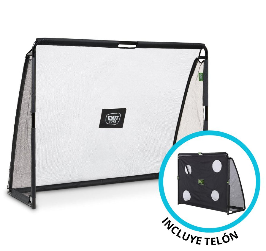 Arco Coppa | Arco de Fútbol Premium Holandés | EXIT Toys | 170x220 cm | Telón + Anclajes