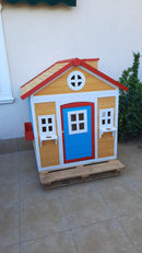 Daniela | Casita de Juego | Madera | Renner | 3 a 10 años | 130x114x135 cm - Jugueteria Renner