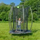 Junior Tiggy  | Gris | Cama elástica | Red Lateral | Exit Toys | 140 cm