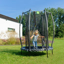 Junior Tiggy  | Gris | Cama elástica | Red Lateral | Exit Toys | 140 cm