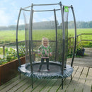 Junior Tiggy  | Gris | Cama elástica | Red Lateral | Exit Toys | 140 cm