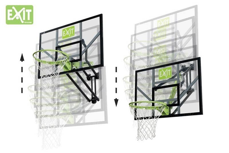 Galaxy | Montado | Aro de Basquetbol | Alturas | Exit Toys | 305 cm - Jugueteria Renner