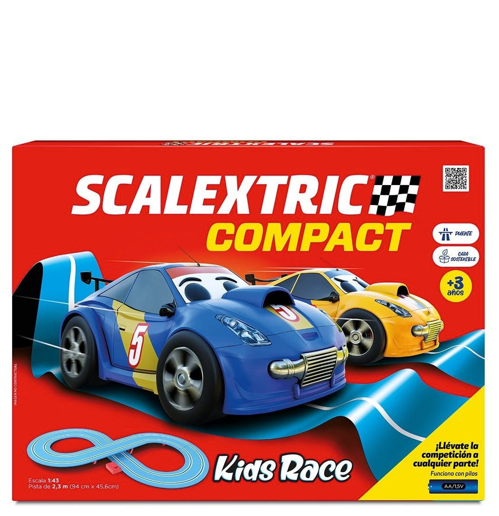 Kids Race | Pista Eléctrica | SCX - Scalextric | Escala 1:43 | 230 cm